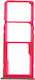 Sim Card Tray Samsung Galaxy M20 Dual Card Version – Ρόζ