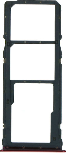 Sim Card Tray Xiaomi Redmi 7 Dual Card Version Red