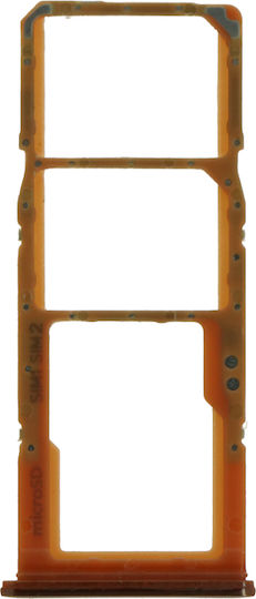 Sim Card Tray Samsung Galaxy A20 A50 A30 Dual Card Version Gold