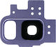 Camera Lens Repair Glass Frame Back Camera Lens Bezel Samsung Galaxy S9 Purple