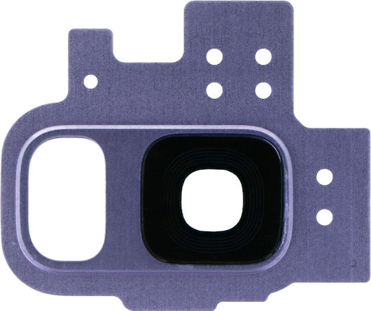 Camera Lens Repair Glass Frame Back Camera Lens Bezel Samsung Galaxy S9 Purple