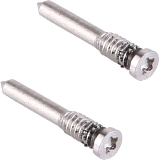 Set Schrauben Für Bildschirm 2 Stück iPhone 11 11 Pro 11 Pro Max – Silber
