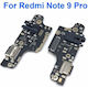 Xiaomi Redmi Note 9 Pro Note 9s Type-c System Connector Original
