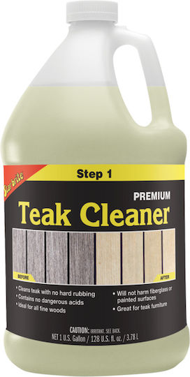 Star Brite Premium Teak Cleaning Step 1 3.7lt