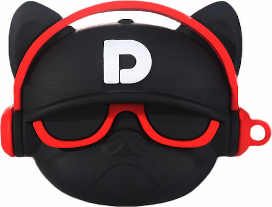 Lykl Bulldog Θήκη Σιλικόνης σε Μαύρο χρώμα για Apple AirPods 3