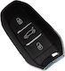 Car Key Shell with Blade without Buttons Type for Citroen / Smart / Peugeot