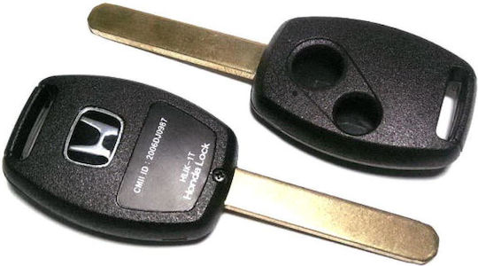 Car Key Shell with Blade with 2 Buttons Type for Honda
