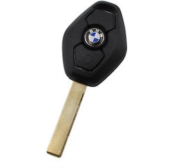 Carcasă cheie auto cu lamă cu 3 butoane Tip pentru Bmw