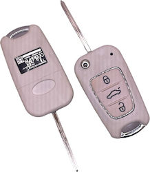 Foldable Car Key Shell with Blade with 3 Buttons Type for Hyundai