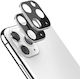 Cover Aluminum Protector Προστασία Κάμερας Μεταλλικό Πλαίσιο Ασημί για το iPhone 11 Pro / 11 Pro Max