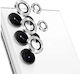 Camera Protection Metal Frame Silver for the Samsung Galaxy S23 Plus