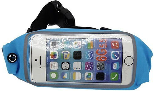 Mobile Phone Waist Case For Phones Up To 5.5 Inches OEM Code 44014 Light Blue