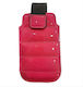 Husă Universală Greengo Slim Up Glamour XL pentru iPhone 4 Roz