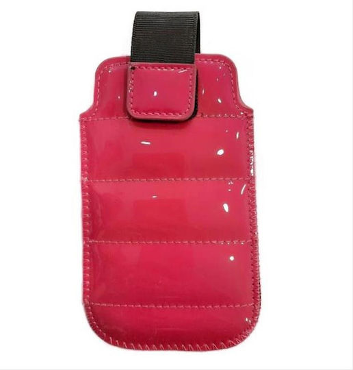 Husă Universală Greengo Slim Up Glamour XL pentru iPhone 4 Roz