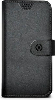 Celly Book Case Universal Up to 4.5" Mobile Phones Adhesive Holder Size L Black
