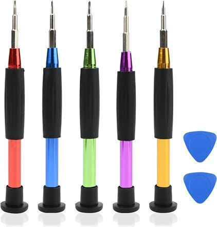 Set of 5 Screwdrivers Mobile Computer TV Radio Camera Glasses Watches Etc