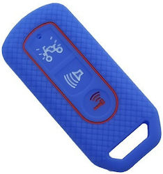 Silicone Case Remote Control Scooter Honda Pcx –sh 3 Blue Buttons