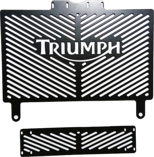 Cosmo Προστατευτικό Ψυγείου Μοτοσυκλέτας Triumph Tiger Μαύρο
