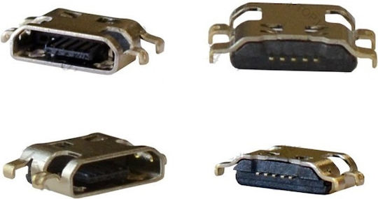 Bύσμα Micro Usb Huawei P7-l07 L09 L00 G660-l075 C199 G760 G7 Micro Usb Jack Κωδ 1-micu056