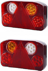 Horpol LED Car Towing & Trailer Light with Screws 24V 1pc Horpol LED Car Towing & Trailer Light with Screws 24V 1pc
