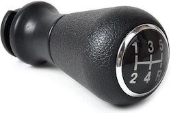 Leather Luxe Buton schimbător viteze pentru Citroen C2 / C3 / C4 Corvette C2 / C3 / C4 Peugeot 206 Negru