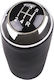 Leather Luxe Shift Knob Universal BMW Series 3 Mazda CX-7 / MX-5 2003-2017 Black
