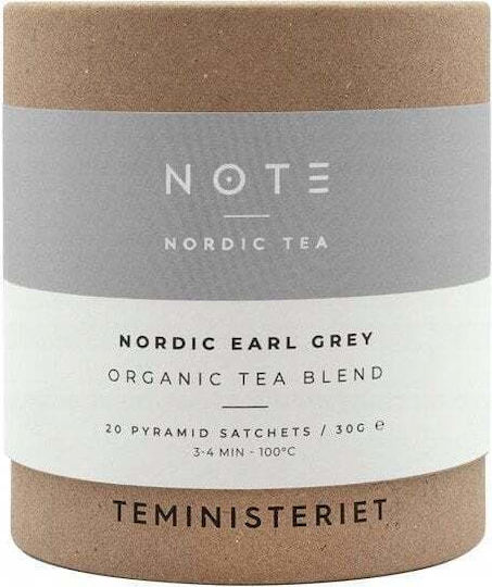 Teministeriet Note Nordic Earl Grey Organic Tea 20 Bags