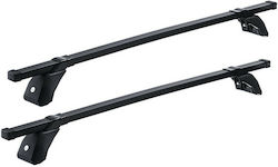 Hermes Car Roof Bars Metallic for Nissan Sunny 5D 1991-1995 Set with Roof Rack Legs and Lock Hermes Car Roof Bars Metallic for Nissan Sunny 5D 1991-1995 Set with Roof Rack Legs and Lock