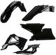 Set de Piese din Plastic pentru Motocicletă Negru 1buc