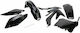 UFO Motorcycle Plastic Set for Honda CRF 450 Motard Black 1pcs