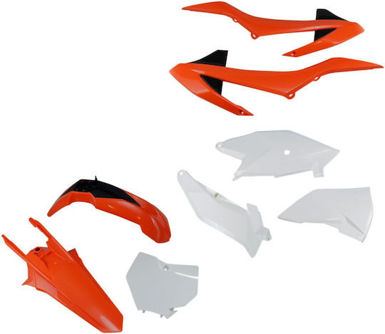 UFO Motorcycle Plastic Set Orange 1pcs
