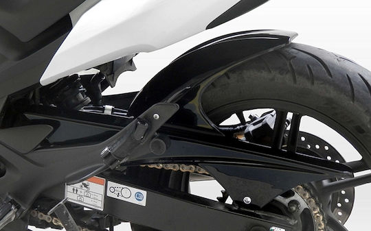 C-Racer Πίσω Φτερό Πίσω Τροχού Μοτοσυκλέτας για Honda CBF 1000 Μαύρο