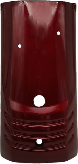 Strong Motorcycle Fairing Mask for Honda Astrea Grand 100 / Astrea Grand 110 / Astrea Grand X 110i Red 1pcs
