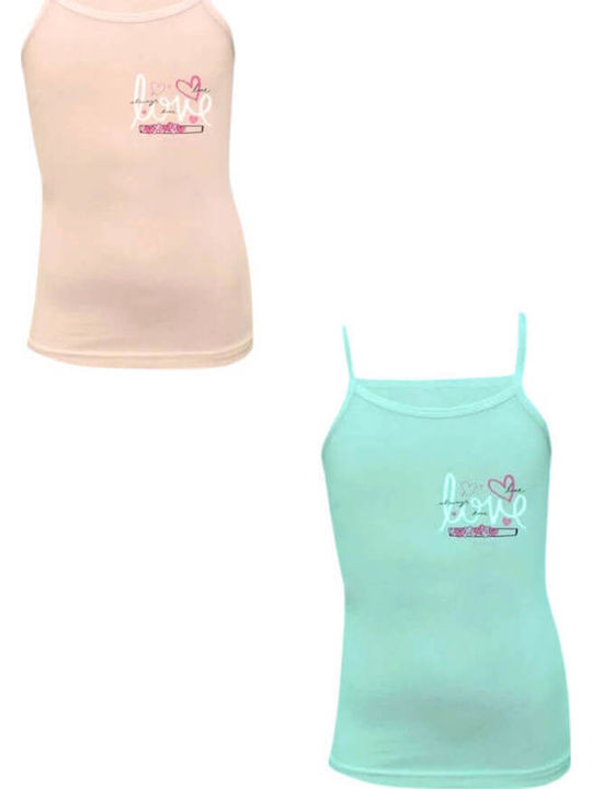 Onurel Set of Kids' Undershirts Multicolored 2pcs