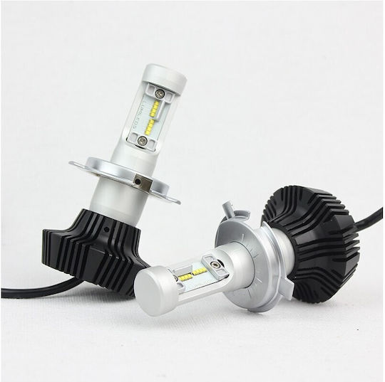 Heleco Lamps Car H4 Canbus LED 6500K Cold White 12-24V 44W 2pcs