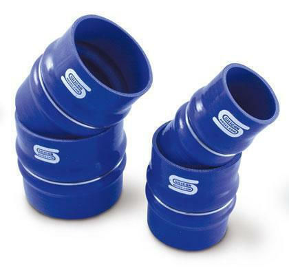 Forge Motorsport Car Silicone Hose Set Air Intake 63mm Diameter 63mm Length Universal Blue
