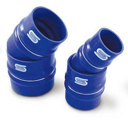Forge Motorsport Set Silikonschläuche für Autos Luftansaugung Durchmesser 51mm Länge 3mm Universell Blau
