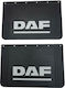 Автомобилни Калници Релефни Daf 60 См X 40 См Черни Бели Релефни 2 Бройки