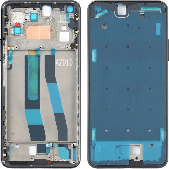 Front Housing LCD Frame Bezel Plate Xiaomi Mi 11 Lite 5G Black