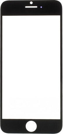 Hochwertiges Frontglas für iPhone 6 Schwarz