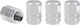 Aluminum Valve Cap Silver 220-4