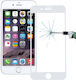 3D Vollflächig gehärtetes Glas Weiß (iPhone SE 2022 / 2020 / 8 / 7)