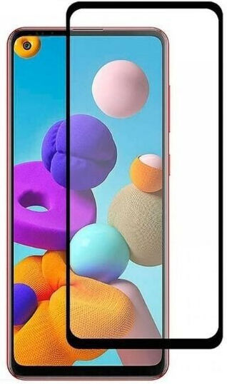 5D Tempered Glass Black (Huawei P40)