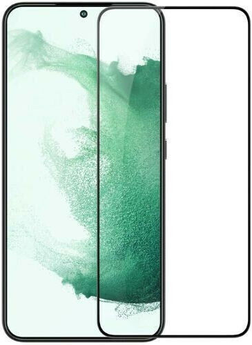Nuglas 3D Tempered Glass Μαύρο (Galaxy S22 5G)