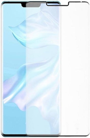3D Full Face Tempered Glass Μαύρο (Huawei Mate 30 Pro)
