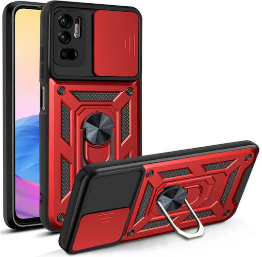 Bodycell Slide Cover Задна корица Червен (Galaxy Note 10OnePlus 10T)