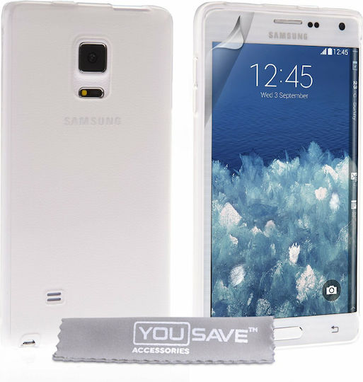 YouSave Accessories By Yousave Back Cover Silicone Transparent (Samsung Galaxy Note Edge)