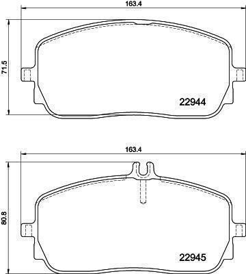Σετ Τακακια Εμ Μ.β Cla C118 Α-class W177 Gla H247 Glb X247 Gle V167