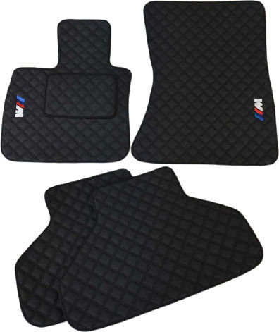 3Lines Σετ Μπροστινά και Πίσω Πατάκια 5τμχ για BMW X5 Μαύρα