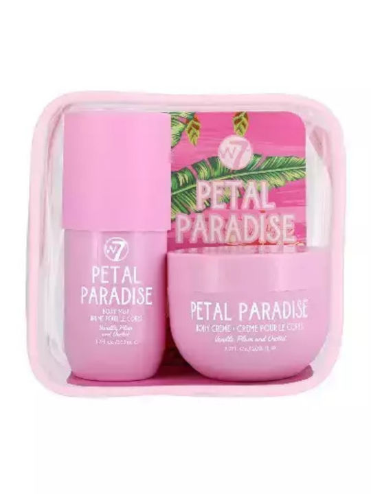 W7 Cosmetics Petal Paradise Пътен комплект за Хидратация W7 Cosmetics Petal Paradise Пътен комплект за Хидратация